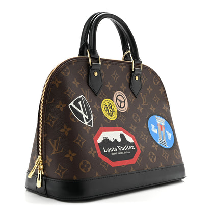 Louis Vuitton Monogram World Tour Alma PM 4 of 23