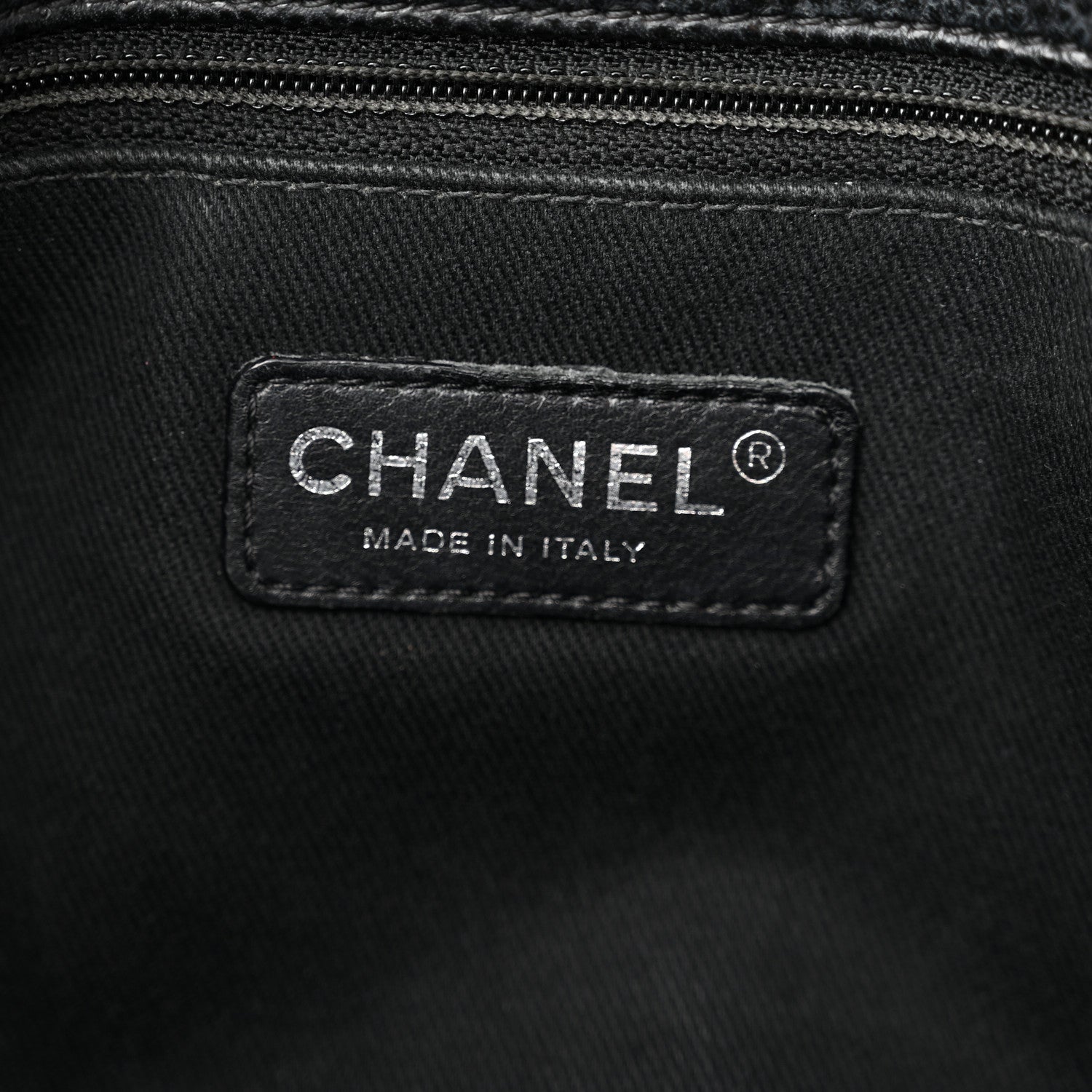 Chanel Caviar Quilted Timeless CC Soft Tote Black 6 of 10