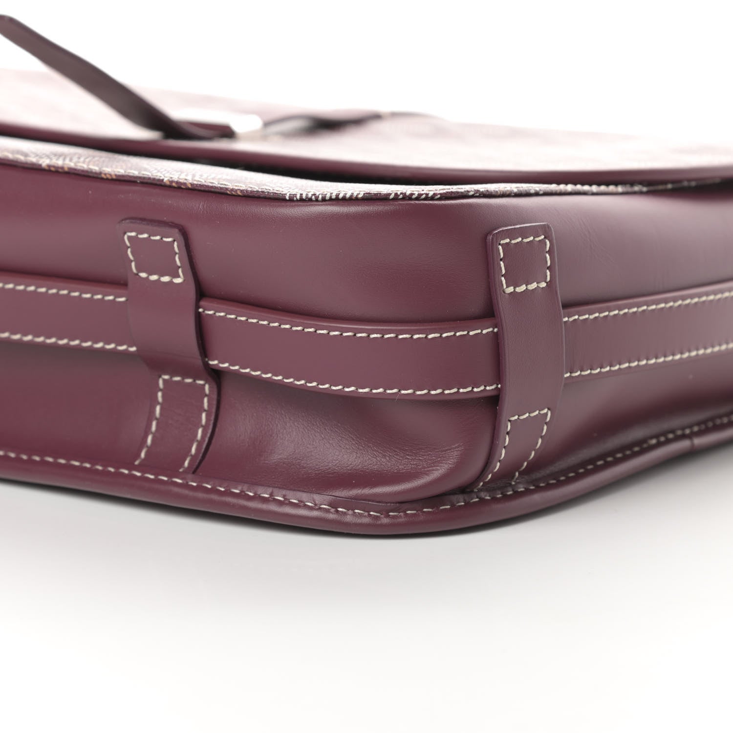 Goyard Goyardine Belvedere II MM Messenger Bag Bordeaux 10 of 10