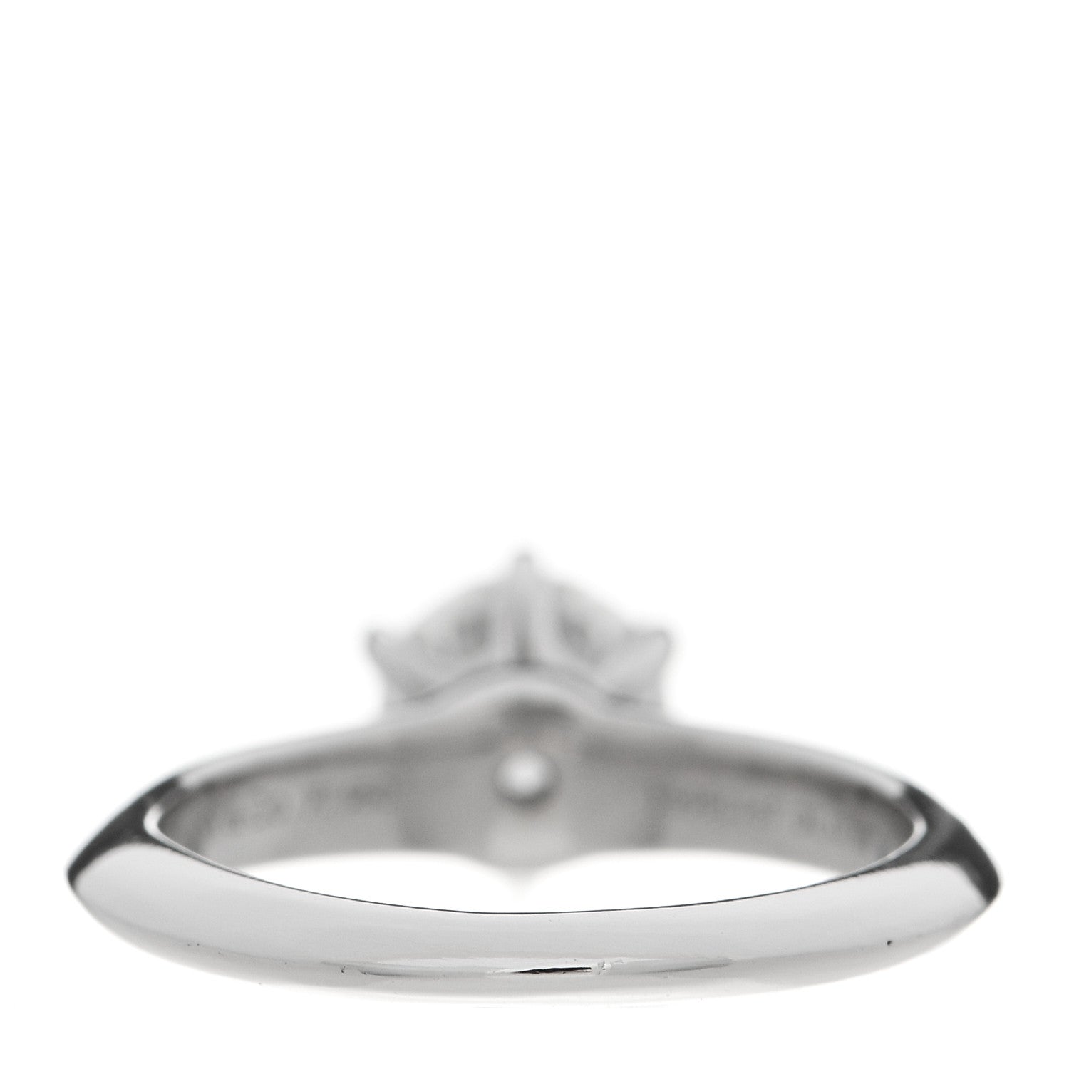Tiffany Platinum Diamond 1.01ct Solitaire Engagement Ring 47 4 3 of 7