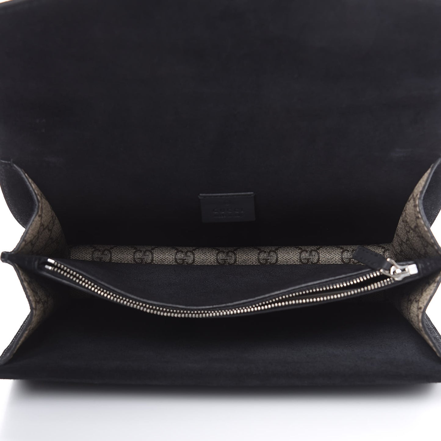 GG Supreme Monogram Crystal Small Dionysus Shoulder Bag Black