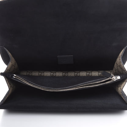 Gucci GG Supreme Monogram Crystal Small Dionysus Shoulder Bag Black 5 of 10