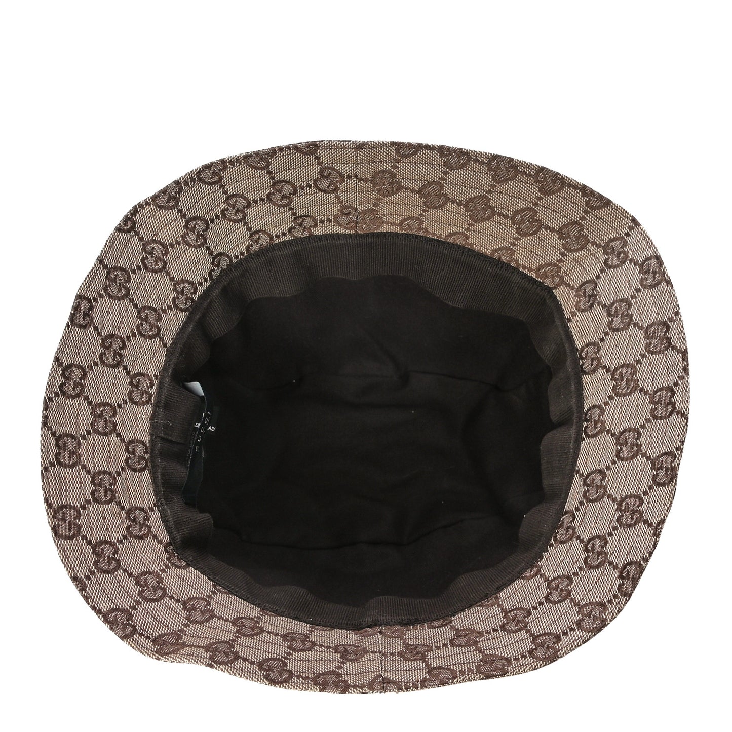 Monogram Web Bucket Hat L Brown