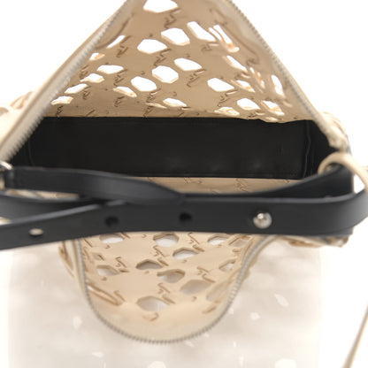 3.1 Phillip Lim Lambskin Cutout Quill Triangle Bag Milk 6 of 11