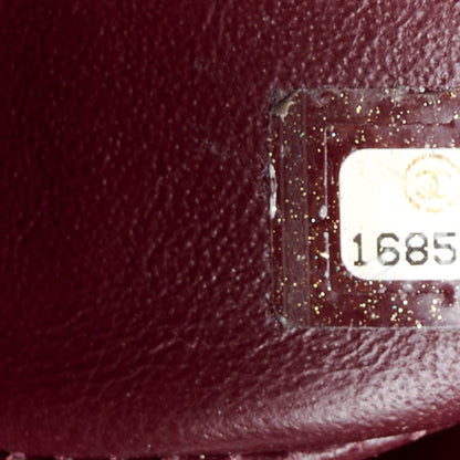 Chanel Lambskin Quilted Jumbo Double Flap Black 8 of 13