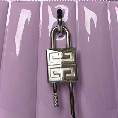 Givenchy Patent XS Lock Antigona Shoulder Bag Lilac 6 of 8