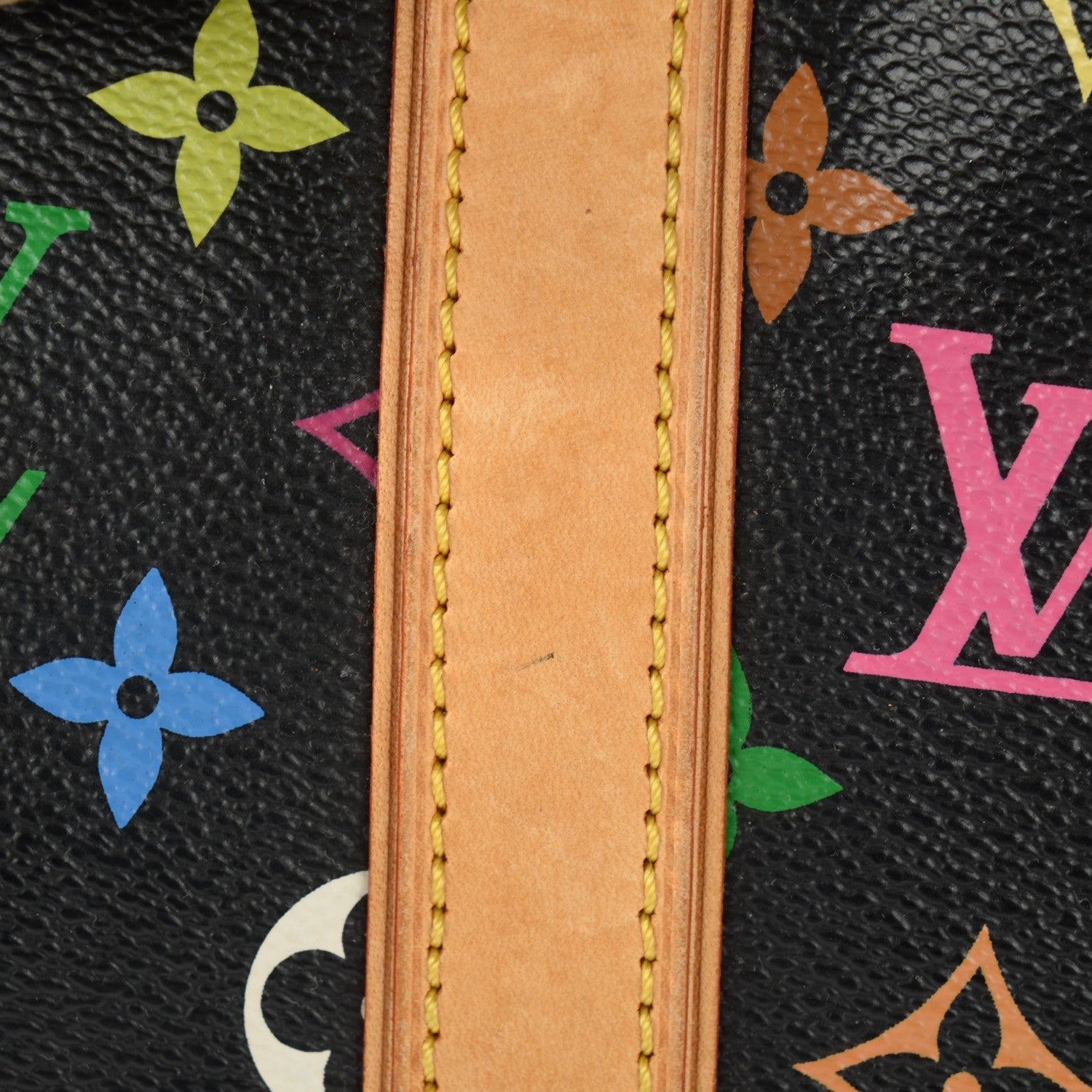 Louis Vuitton Monogram Multicolor Aurelia MM Black 3 of 12