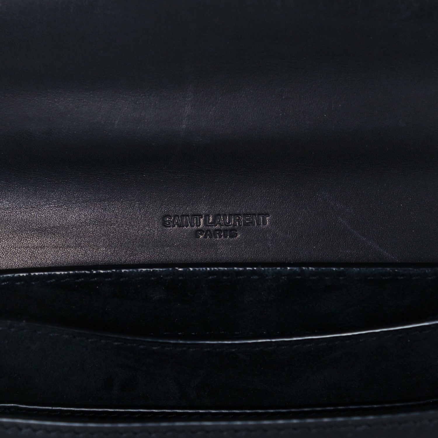 Saint Laurent Smooth Calfskin Classic Monogram Small Kaia Satchel Black 6 of 11