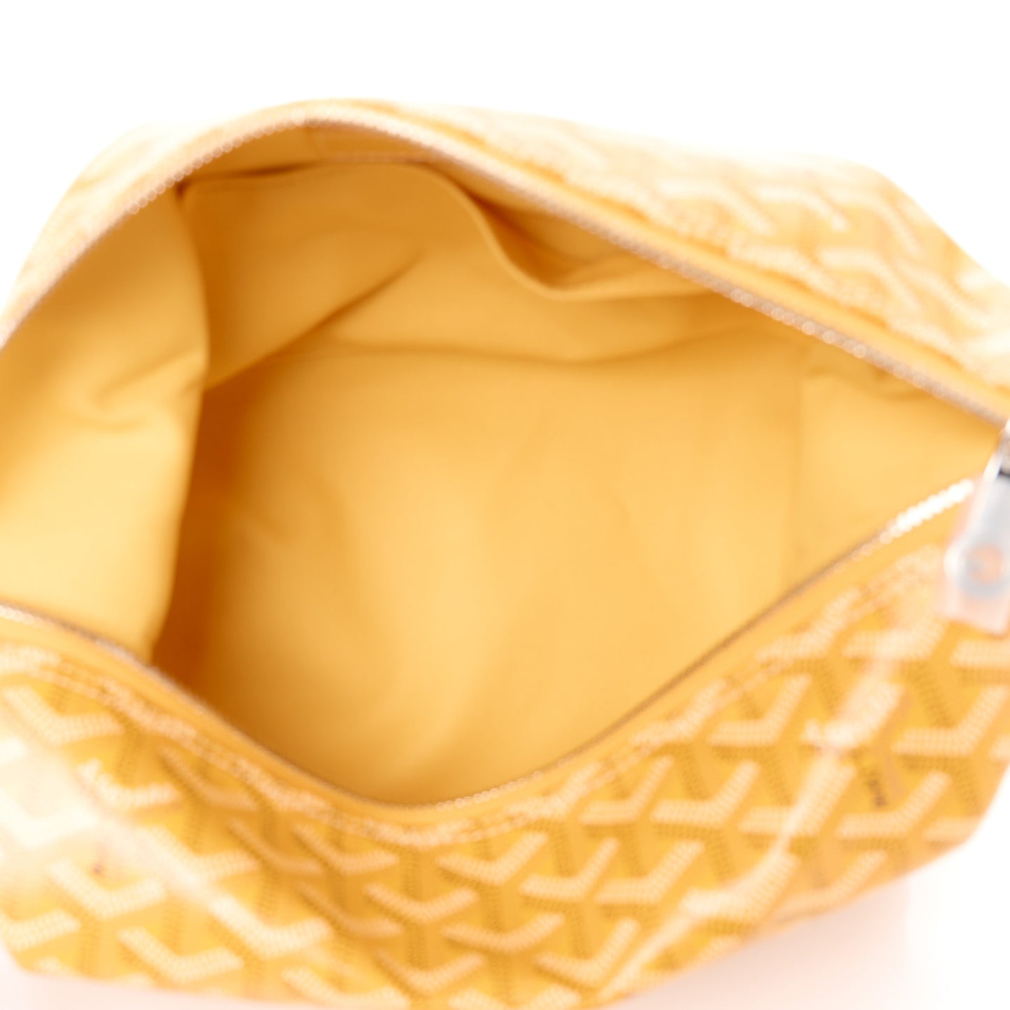 Goyardine Boeing 25 Trousse de Toilette Yellow