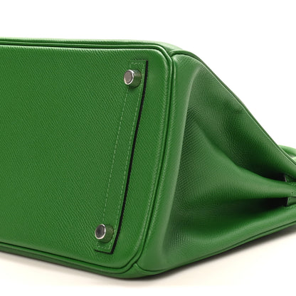 Hermes Epsom Birkin 30 Vert Bengale 10 of 10