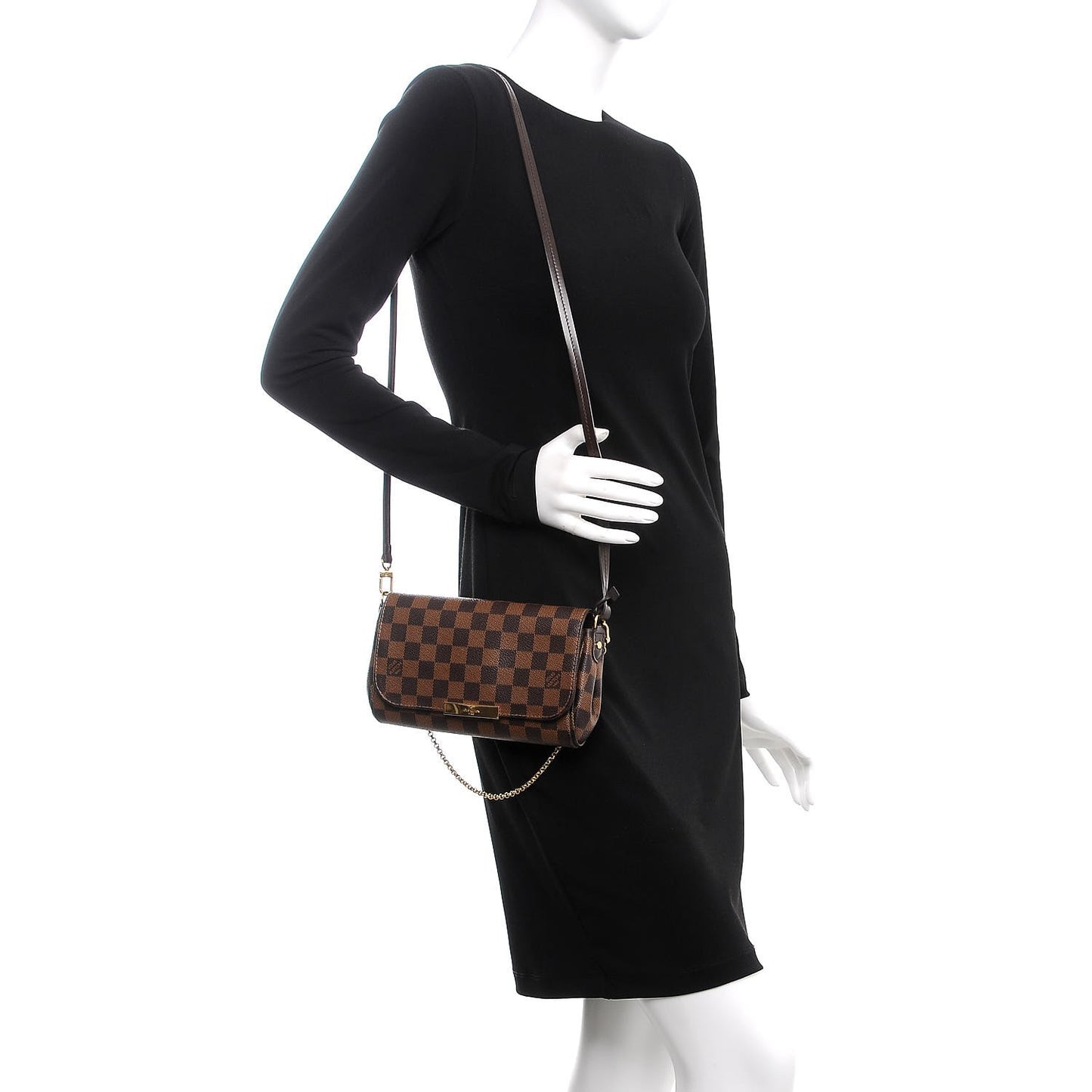 Damier Ebene Favorite PM