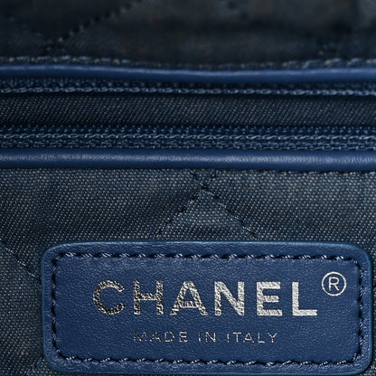 Chanel Denim Quilted Small Chanel 22 Blue 7 of 11