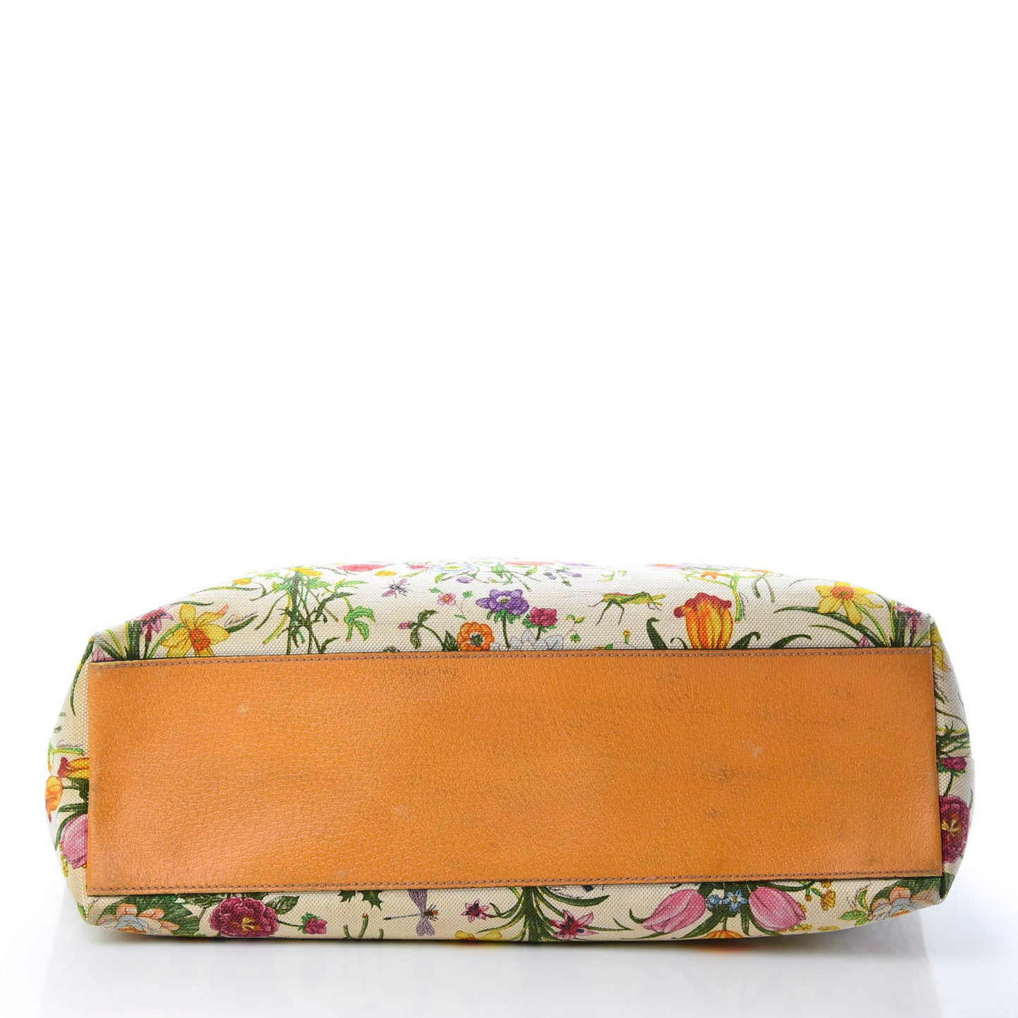 Canvas Large Floral Flora Joy Tote Yellow