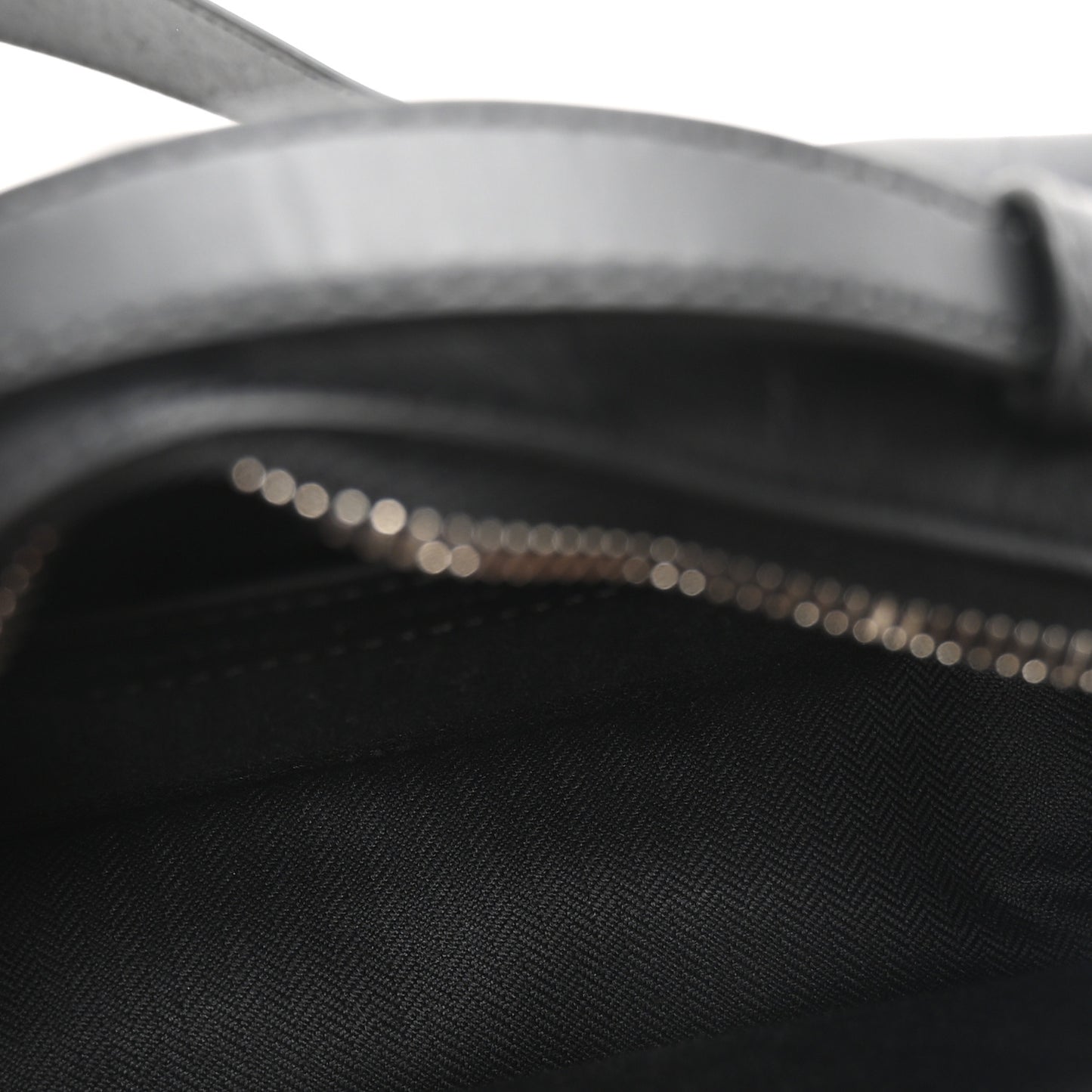 x ACNE STUDIOS Calfskin Crocodile Embossed Mini Messenger Bag Black