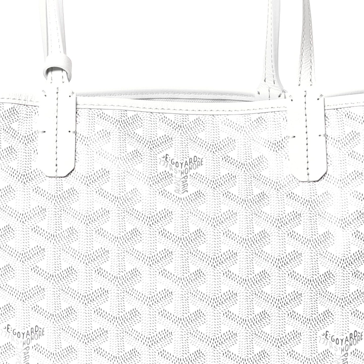 Goyardine Saint Louis PM White