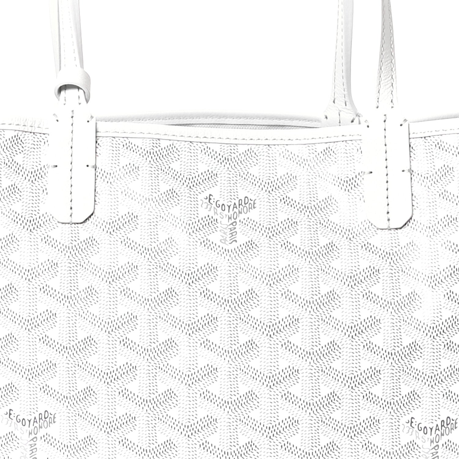 Goyard Goyardine Saint Louis PM White 8 of 10