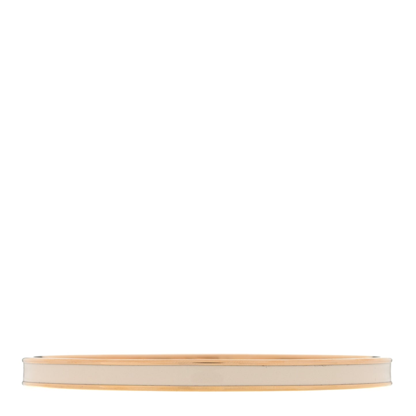 Enamel Uni Bangle White