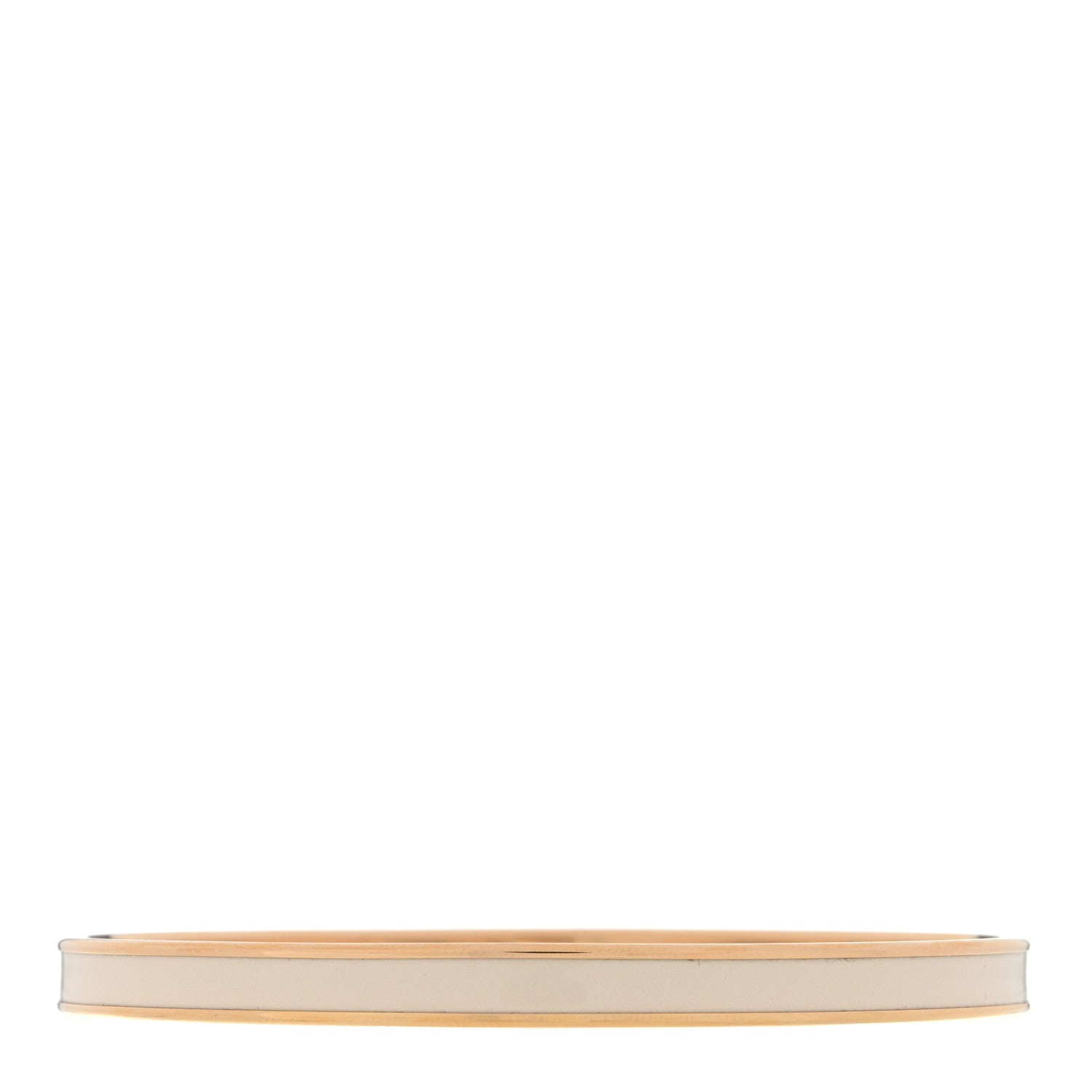 Hermes Enamel Uni Bangle White 2 of 3