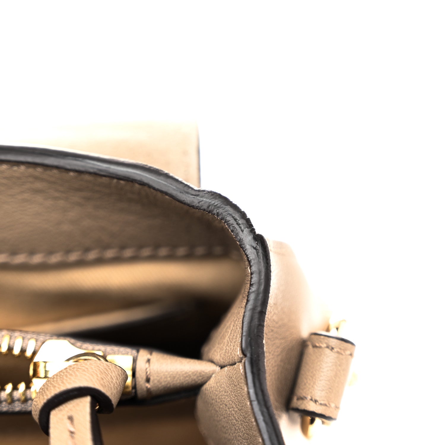 Chloe Calfskin Small Faye Day Shoulder Bag Motty Grey 12 of 12