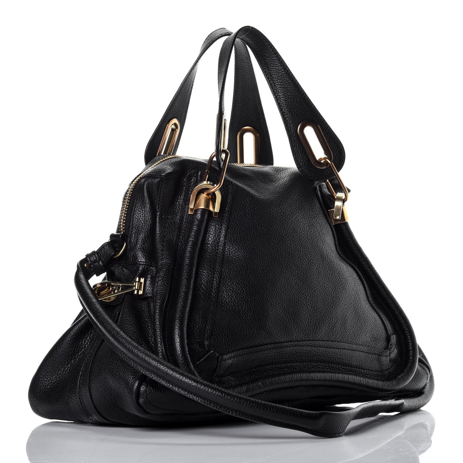 Chloe Calfskin Medium Paraty Black 4 of 9