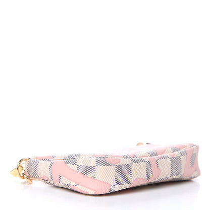 Louis Vuitton Damier Azur Tahitienne Mini Pochette Accessories 4 of 7