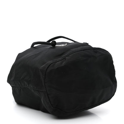 Prada Saffiano Tessuto Nylon Vela Bucket Wristlet Black 4 of 7