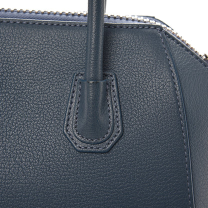 Givenchy Sugar Goatskin Mini Antigona Mineral Blue 9 of 9