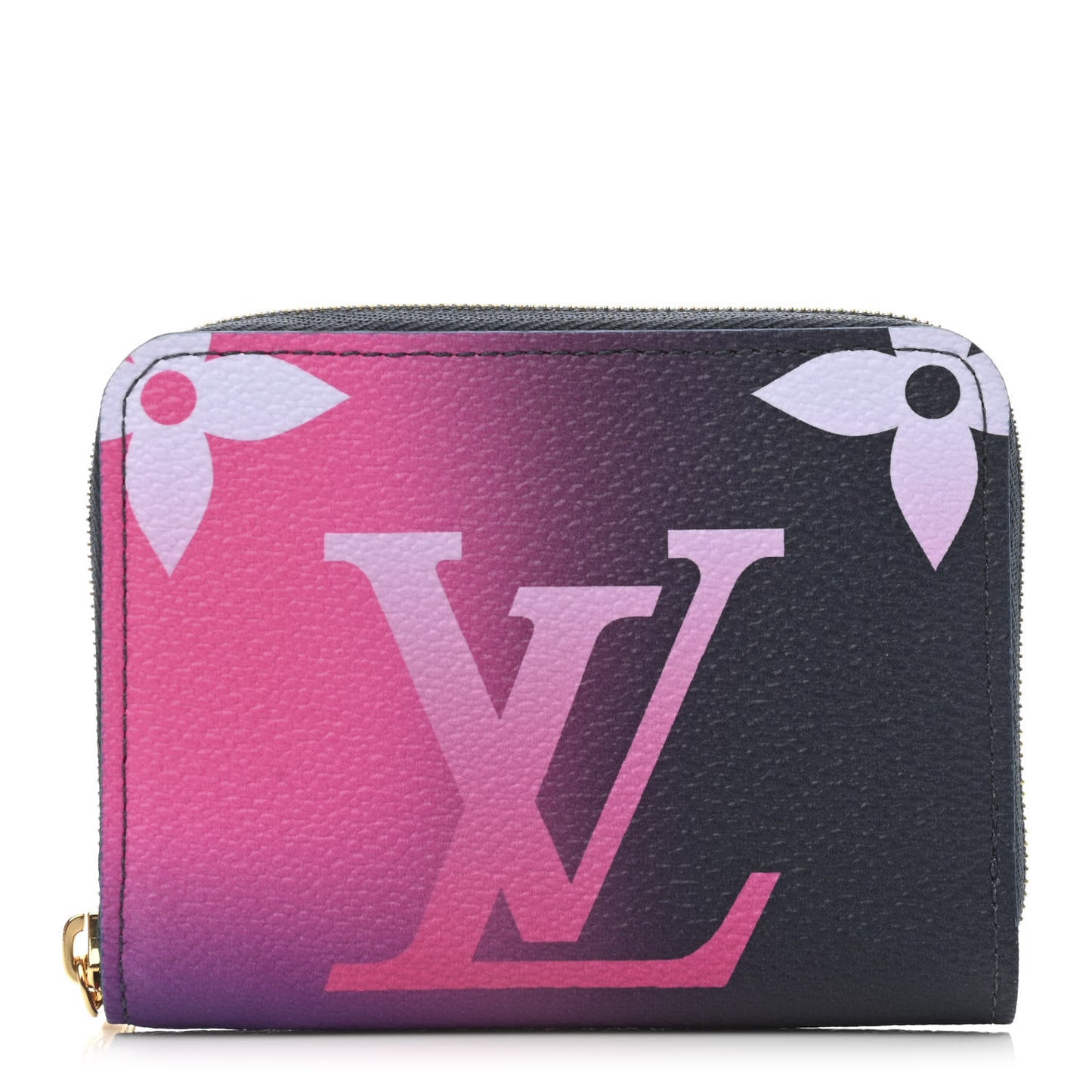 Monogram Giant Spring In The City Zippy Coin Purse Midnight Fuchsia