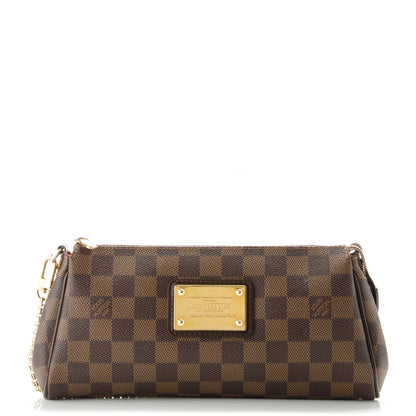 Louis Vuitton Damier Ebene Eva Clutch 1 of 7