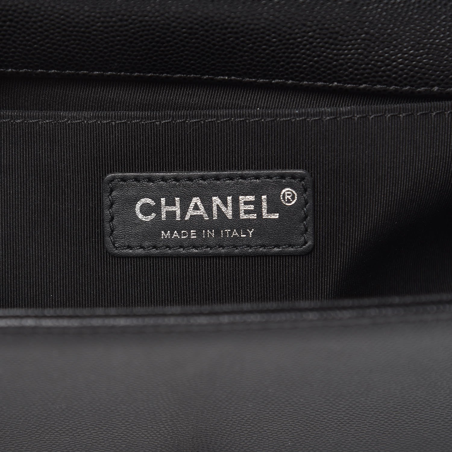 Chanel Caviar Quilted Medium Boy Flap Black 6 of 14