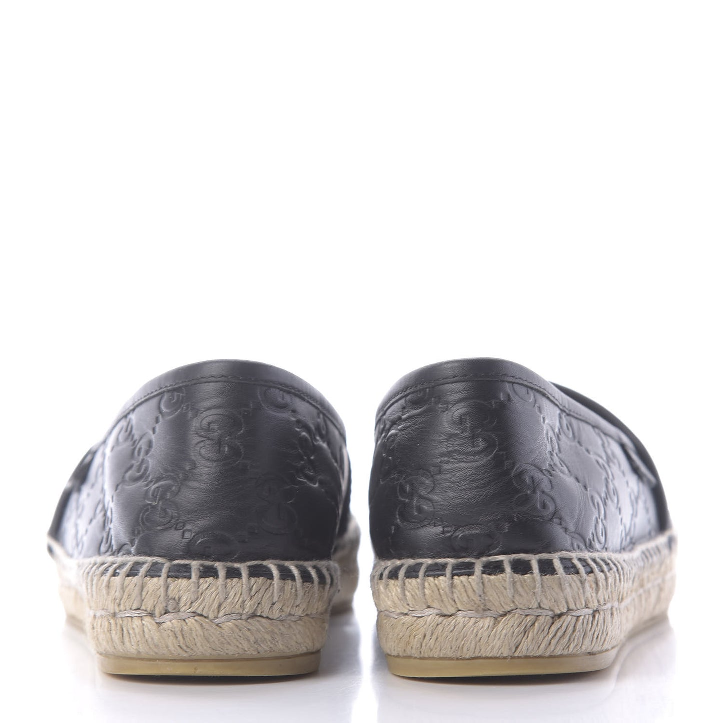 Guccissima Signature Espadrilles 37 Black