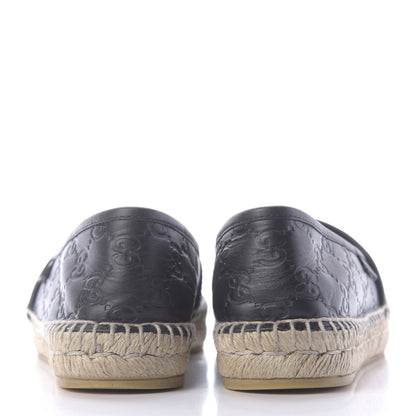 Gucci Guccissima Signature Espadrilles 37 Black 5 of 13
