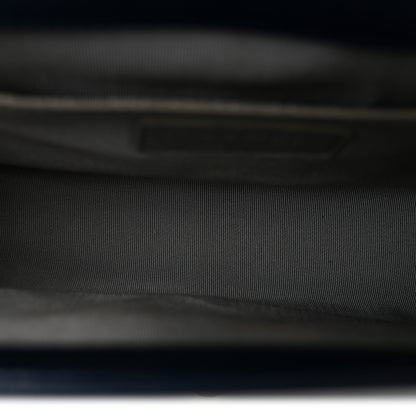 Chanel Calfskin Double Stitch Medium Boy Flap Marine 5 of 14