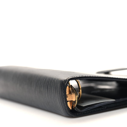 Louis Vuitton Epi Medium Ring Agenda Cover Black 7 of 11