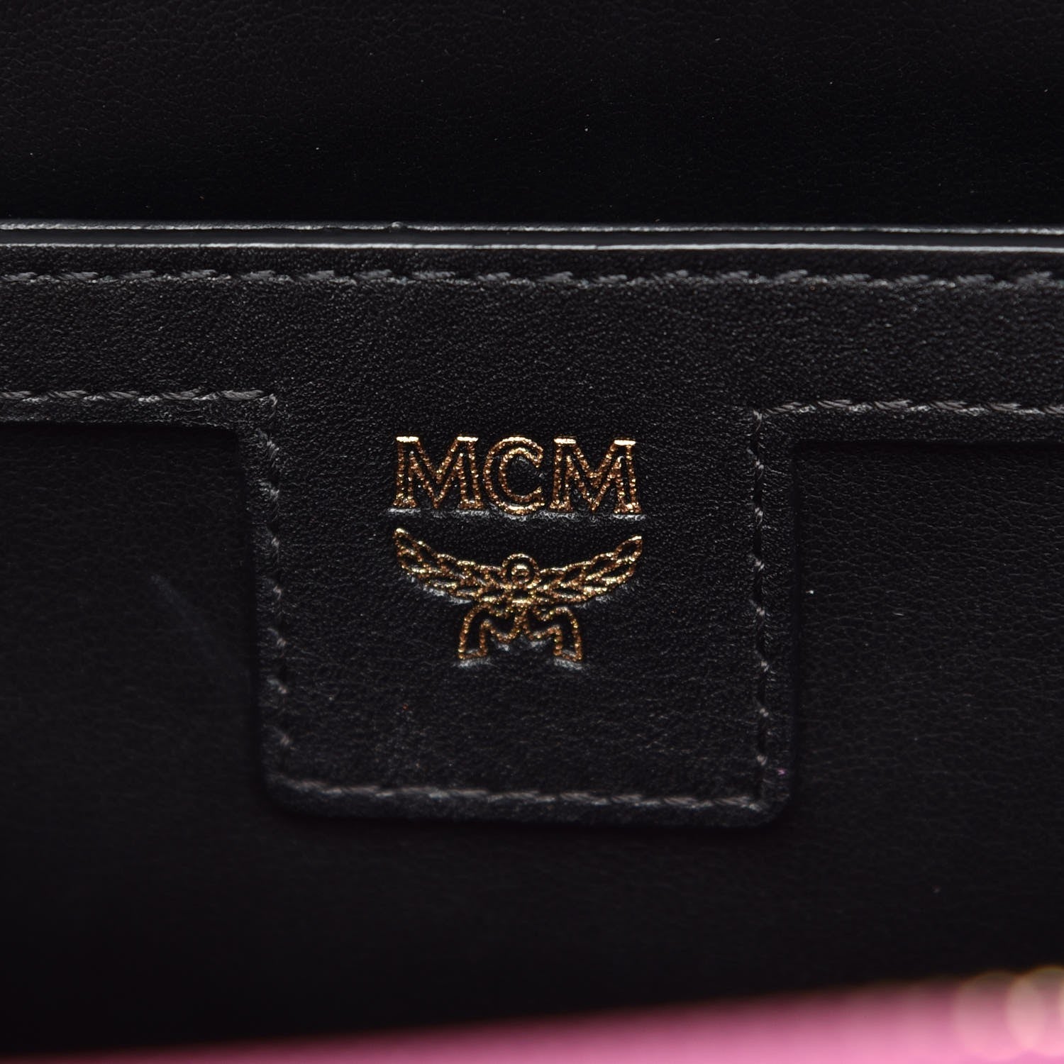 MCM Visetos Small Duke Backpack Pink 6 of 7
