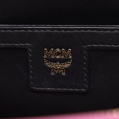 MCM Visetos Small Duke Backpack Pink 6 of 7