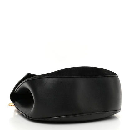Chloe Suede Smooth Calfskin Medium Drew Shoulder Bag Black 4 of 13