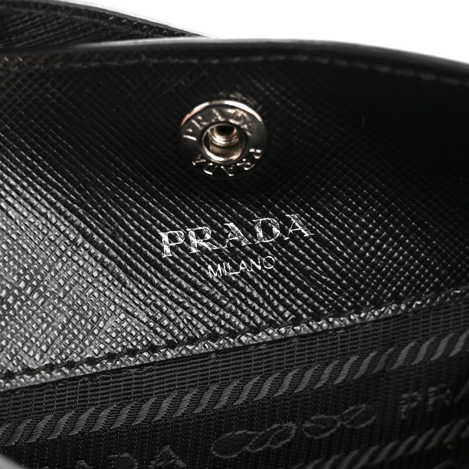 Prada Saffiano Crossbody Bag Black 6 of 9