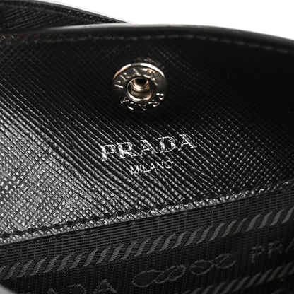 Prada Saffiano Crossbody Bag Black 6 of 9