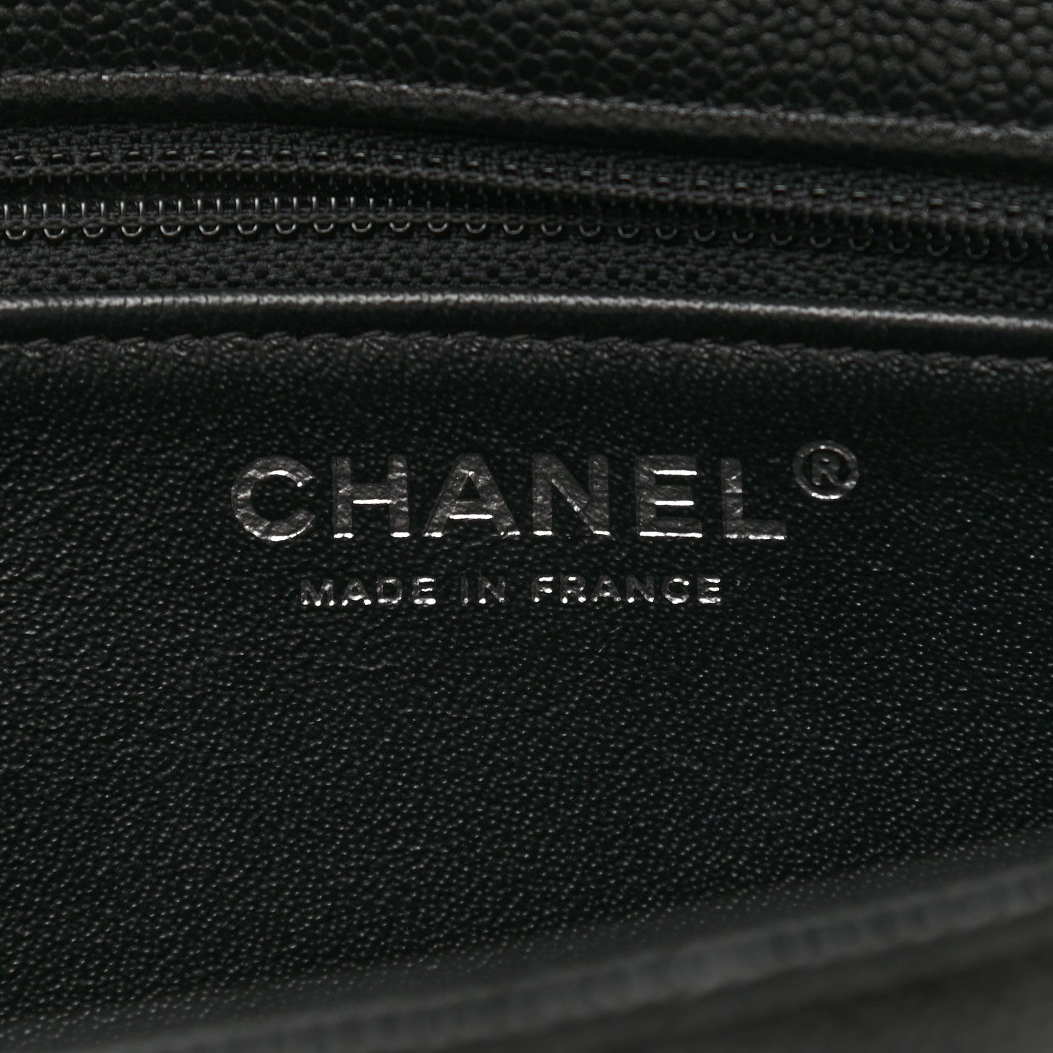 Chanel Caviar Quilted Flap Clutch Black 5 of 6