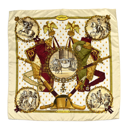 Hermes Silk Napoleon Scarf 90 1 of 8