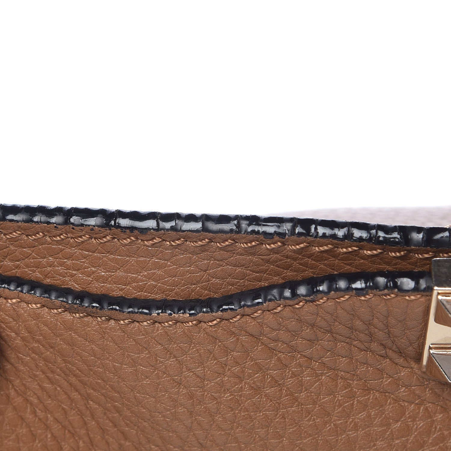 Valentino Garavani Pebbled Calfskin Small Rockstud Flip-Lock Messenger Bag Light Cuir 16 of 16