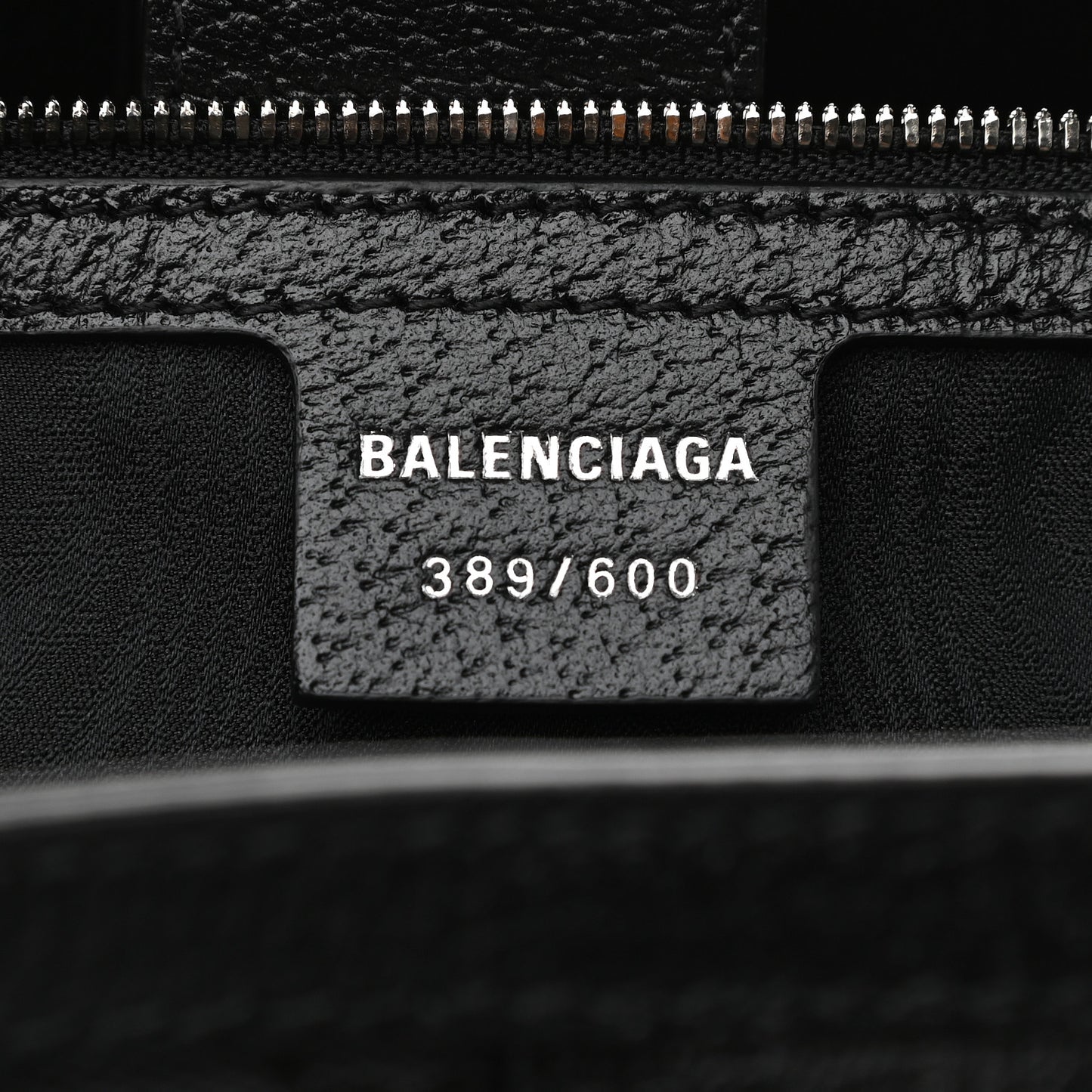 X BALENCIAGA BB Monogram Web Graffiti Medium Ophidia Shopping Tote Black