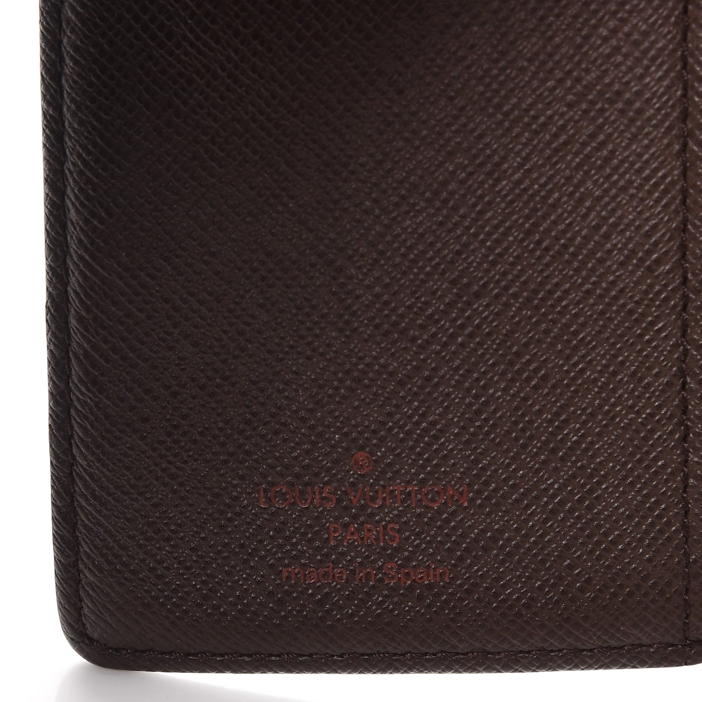 Damier Ebene Small Ring Agenda Cover