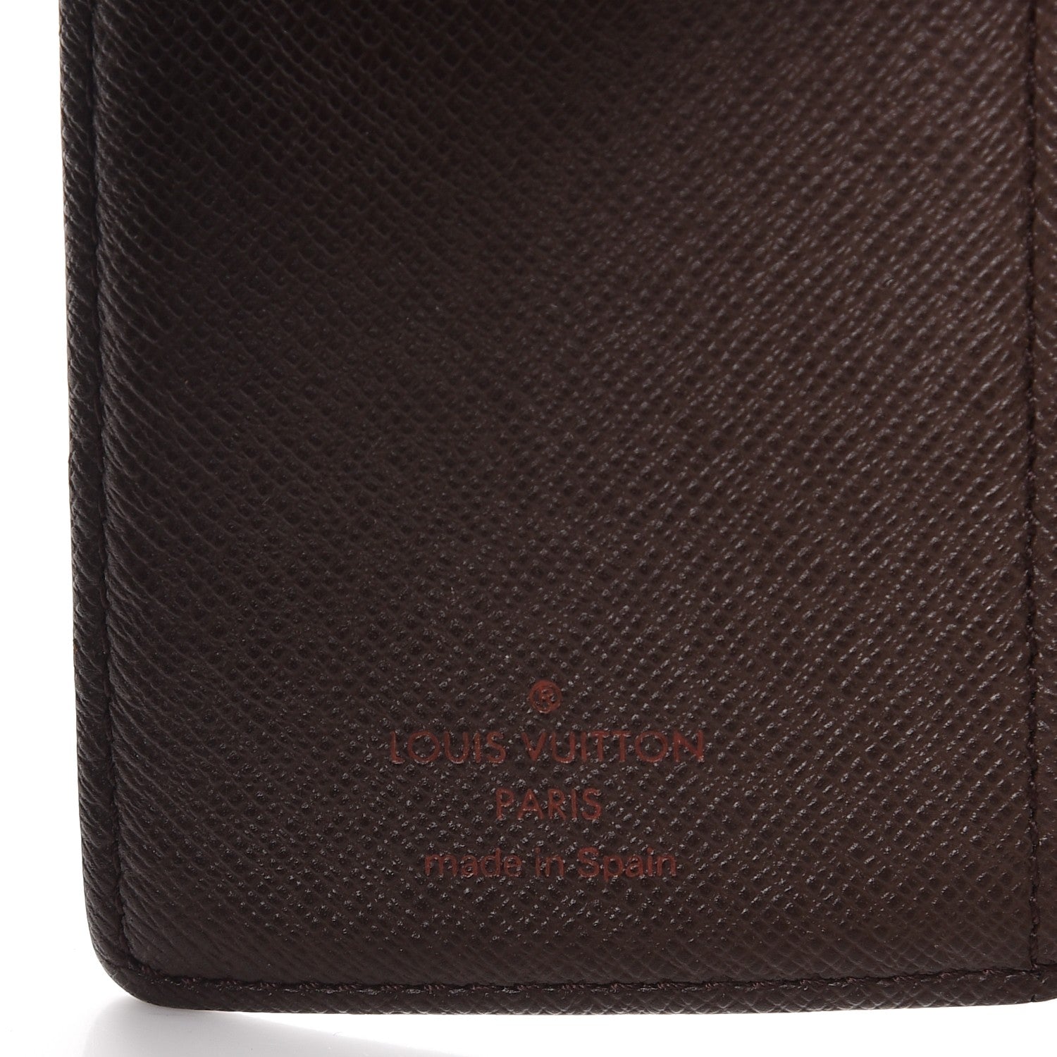 Louis Vuitton Damier Ebene Small Ring Agenda Cover 6 of 8