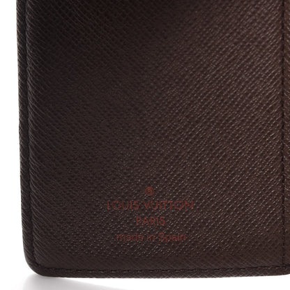 Louis Vuitton Damier Ebene Small Ring Agenda Cover 6 of 8