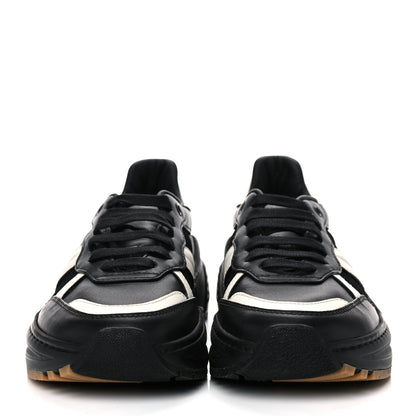 Bottega Veneta Calfskin Technical Mesh Speedster Sneakers 39 Black 2 of 7