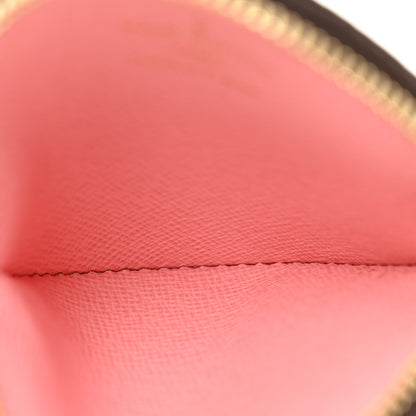 Louis Vuitton Monogram 2020 Christmas Animation Swing Ride Round Coin Purse Pink Poppy 5 of 8