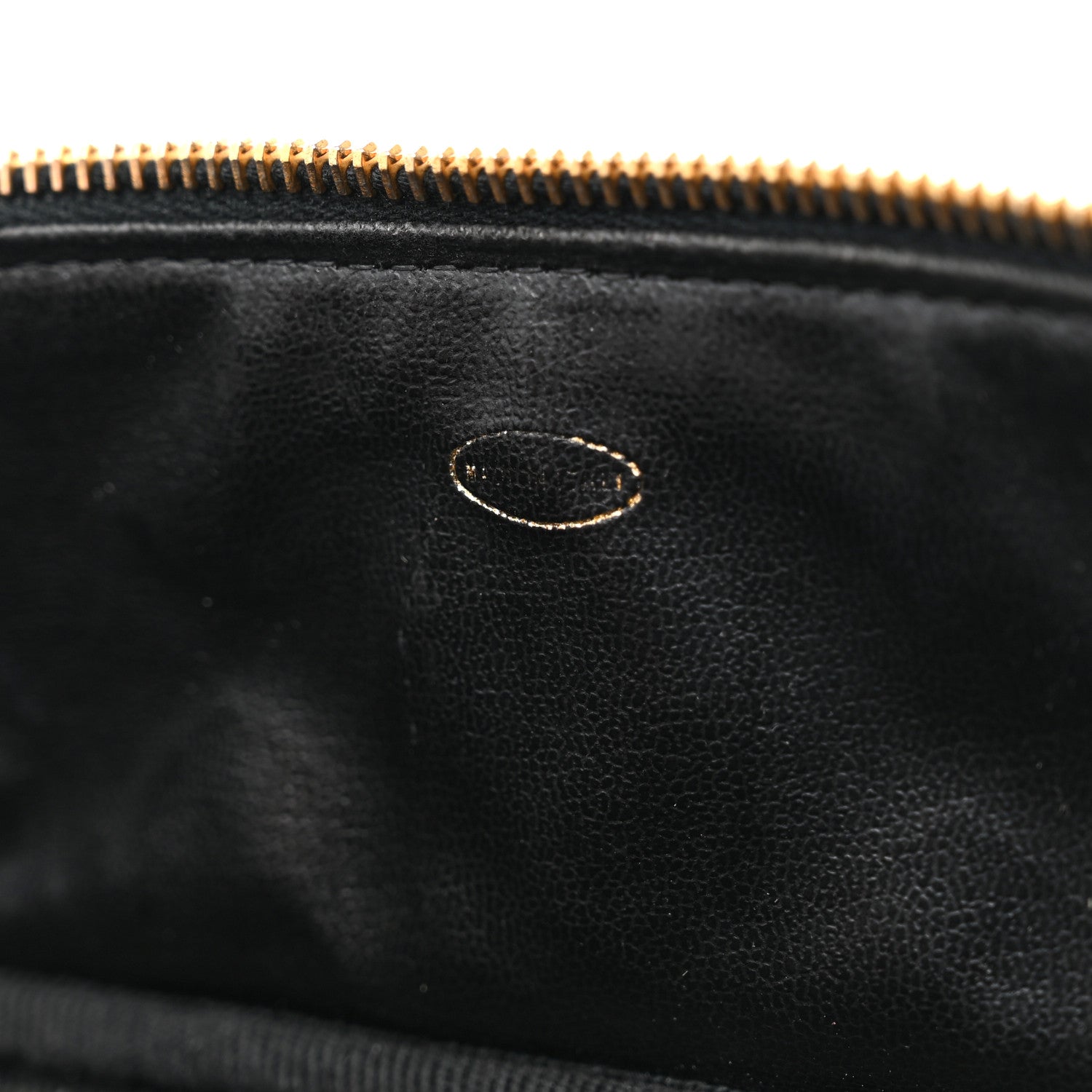 Chanel Caviar CC Vanity Cosmetic Case Black 7 of 8