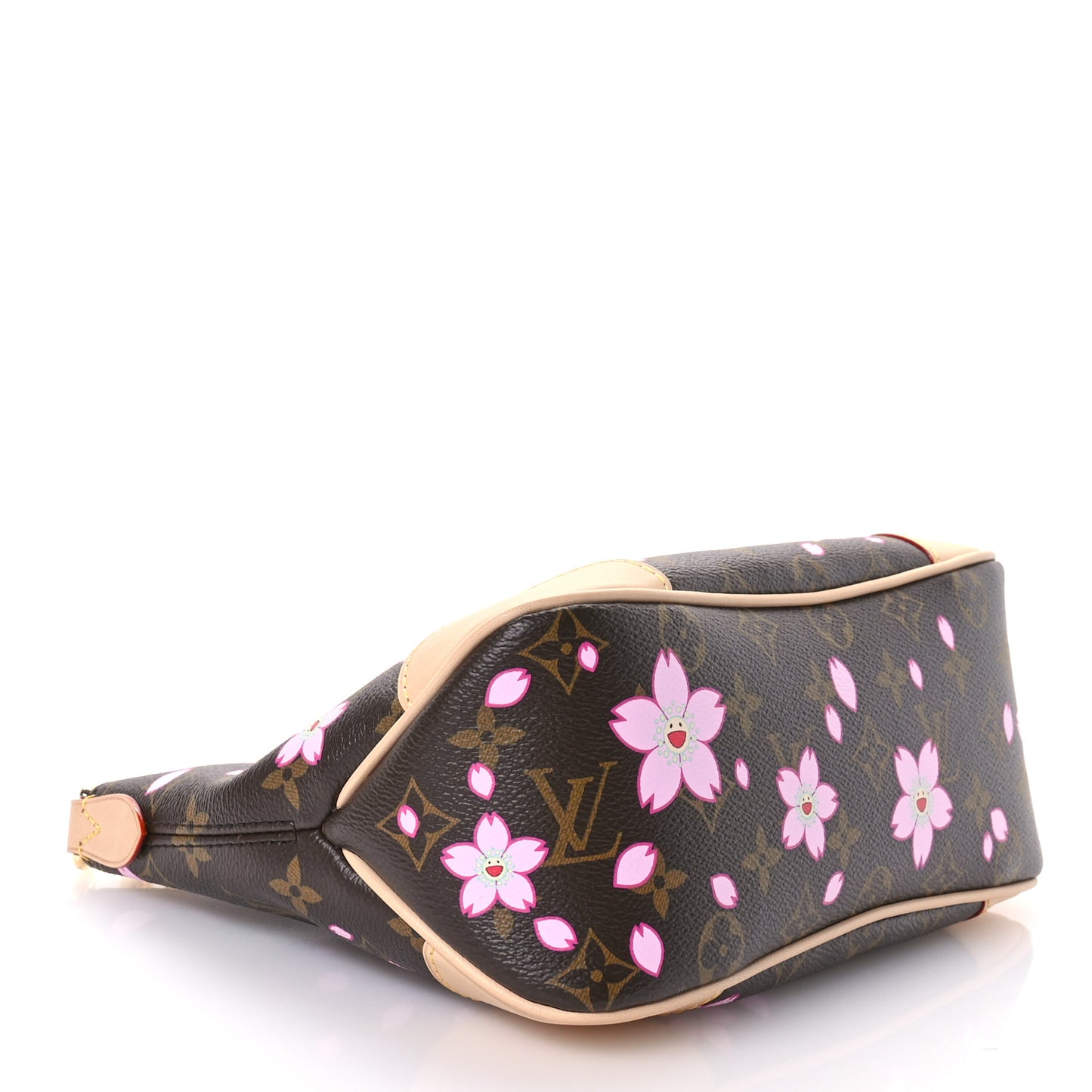 LV X TM Monogram Cherry Blossom Boulogne Sakura Brown